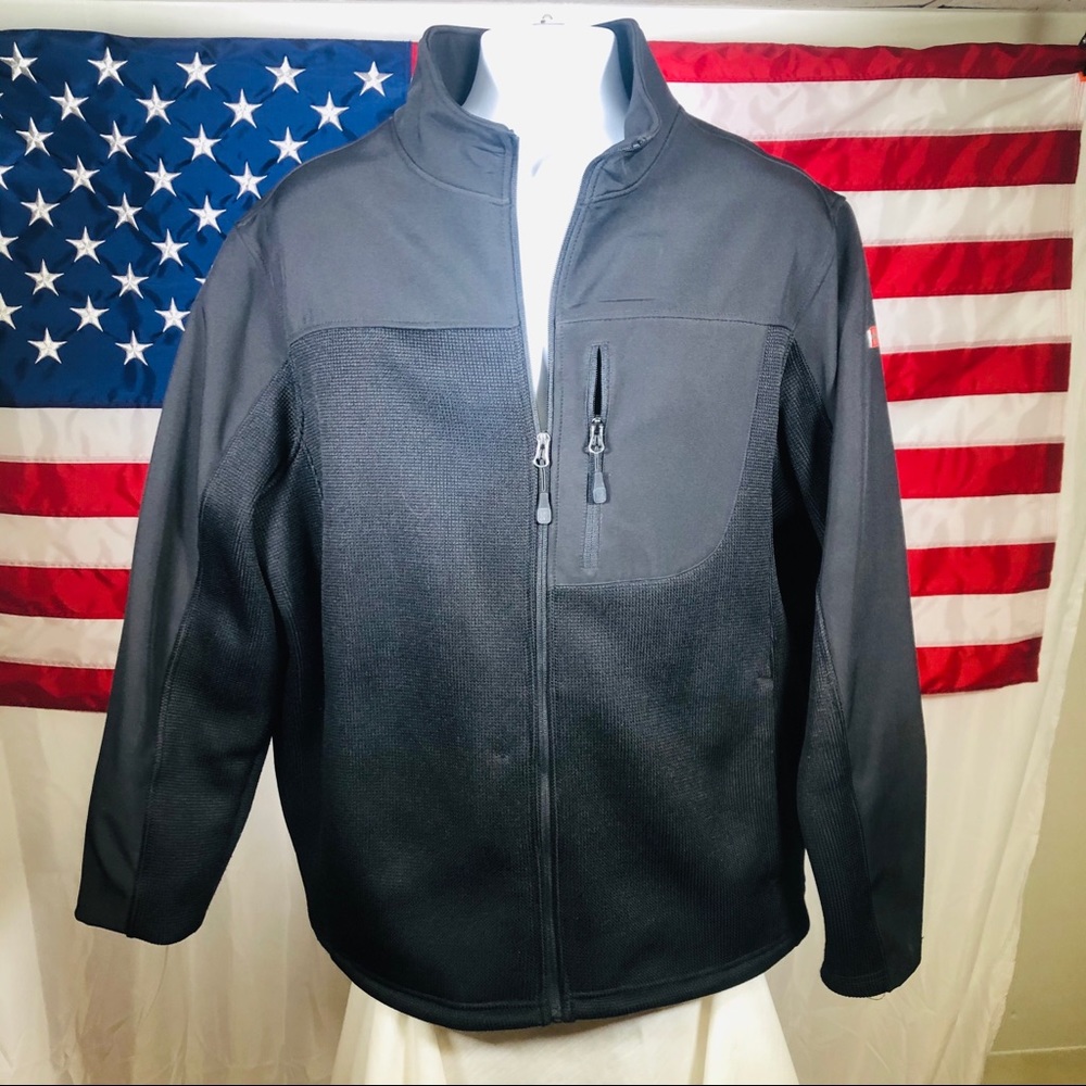 Swiss Tech Long Sleeve — XL — Zipper Black Jacket